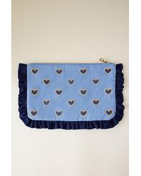 Elizabeth Scarlett - X Anthropologie Love Heart Frill Pouch - Lyst