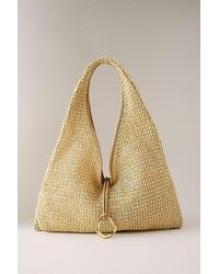 Dolce Vita - Missie Raffia Mesh Tote Bag - Lyst