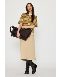 By Anthropologie - Boxy Stripe T-Shirt - Lyst