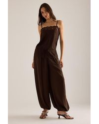 Bardot - Nikola Satin Balloon Trousers - Lyst