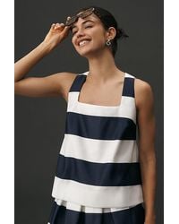 Maeve - Sleeveless Square-Neck Swing Top - Lyst