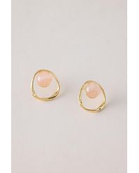 By Anthropologie - Ring Stone Earrings - Lyst