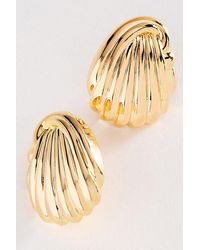 By Anthropologie - Dome Sculptural Stud Earrings - Lyst