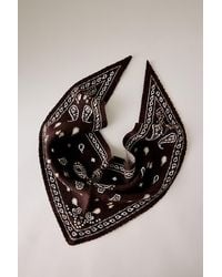 By Anthropologie - Knitted Triangle Bandana Headscarf - Lyst