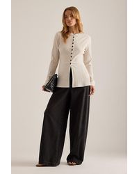 ALIGNE - Daphne Rib Cardigan - Lyst