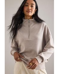 Varley - Hawley Half-Zip Sweatshirt - Lyst