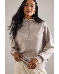Varley - Hawley Half-Zip Sweatshirt - Lyst