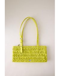 Damson Madder - Sophia Ruffle Baguette Bag - Lyst