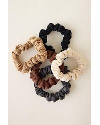 By Anthropologie - Ribbed Hair Ties, Set Of 5 - Lyst