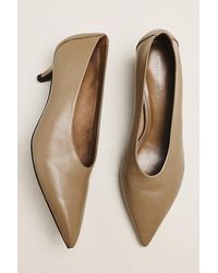 By Anthropologie - Pointed-Toe Kitten-Heel Pumps - Lyst