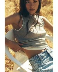 Maeve - Cotton Thick-Strap Tank Top - Lyst