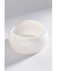 By Anthropologie - Chunky Resin Bangle Bracelet - Lyst
