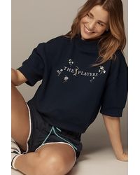 The Forecast Agency - Short-Sleeve Fleece Sweatshirt - Lyst