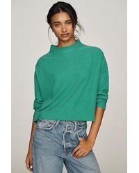 Pilcro - Alani Cashmere Mock Neck Jumper - Lyst
