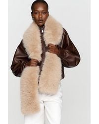 By Anthropologie - Faux-Fur Scarf - Lyst
