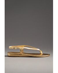 By Anthropologie - Microwedge Thong Sandals - Lyst