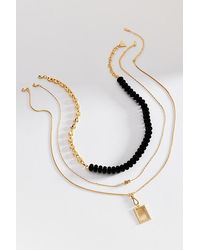 Anthropologie - By Shades Of Sea Layering Necklaces - Lyst