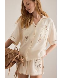 Sea Level - Summerland Cutwork Shirt - Lyst