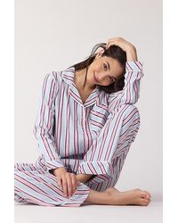 Stripe & Stare - Brushed Pyjama Shirt - Lyst