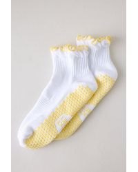 Lucky Honey - Ruffle Grip Socks - Lyst