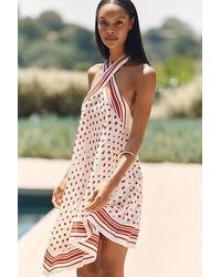 Celandine - Silky Scarf Dress - Lyst