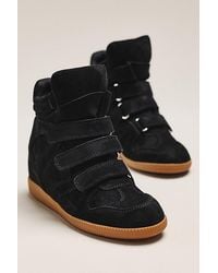 Silent D - Sara High-Top Wedge Trainers - Lyst