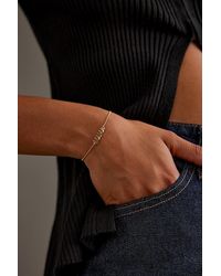 Rachel Jackson - Plated Art Deco Mama Bracelet - Lyst
