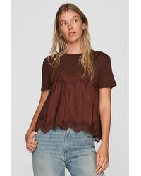 By Anthropologie - Layered Twofer Tank T-Shirt - Lyst