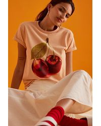 Anthropologie - Cherry Graphic Cotton Baby T-shirt - Lyst