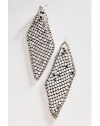 Anthropologie - Border Chainmail Drop Earrings - Lyst
