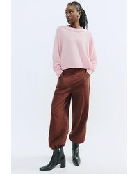 By Anthropologie - The Goldie Cashmere Long-Sleeve Crew-Neck Jumper - Lyst