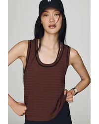 Varley - Gideon Knit Cotton Tank Top - Lyst