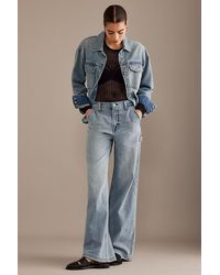Pistola - Milo Workwear High-rise Wide-leg Jeans - Lyst