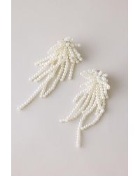 By Anthropologie - Pearl Drop Earrings - Lyst
