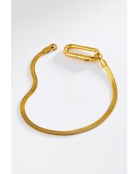By Anthropologie - Water-Resistant Herringbone Bracelet - Lyst