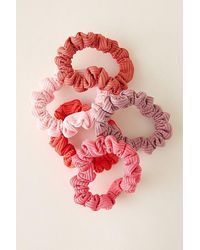 By Anthropologie - Ribbed Hair Ties, Set Of 5 - Lyst