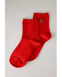 By Anthropologie - Christmas Icon Trouser Socks - Lyst