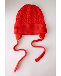 Damson Madder - Wool-Cashmere Beanie Bonnet - Lyst