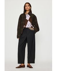 By Anthropologie - The Isla Tailored Barrel Trousers - Lyst