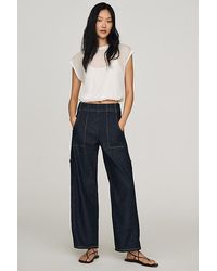 Maeve - Painters Mid-Rise Tapered Jeans - Lyst