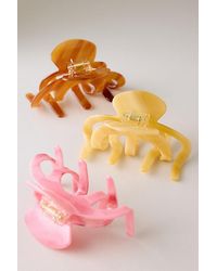 Anthropologie - Assorted Resin Claw Clips, Set Of 3 - Lyst