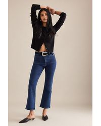 FRAME - The Reboot Crop Bootcut Jeans - Lyst