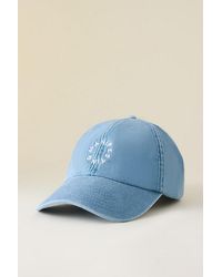 By Anthropologie - Manifesting Embroidered Baseball Cap - Lyst
