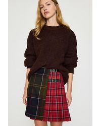 Barbour - Gillian Tartan Mini Skirt - Lyst