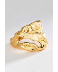 By Anthropologie - Molten Tide Ring - Lyst