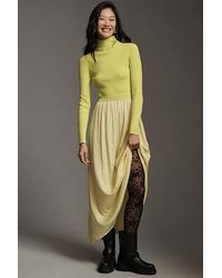 Anthropologie - The Thea High-neck Mockable Maxi Jumper Dress - Lyst