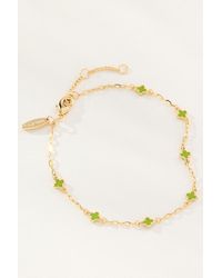 By Anthropologie - Clover Chain Wrap Bracelet - Lyst