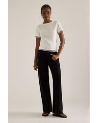 FRAME - The Low-Rise Wide-Leg Jeans - Lyst