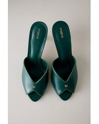 Maeve - Peep Toe Kitten Heels - Lyst