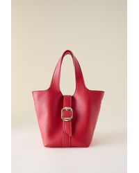 By Anthropologie - Pebbled Bucket Tote Bag - Lyst
